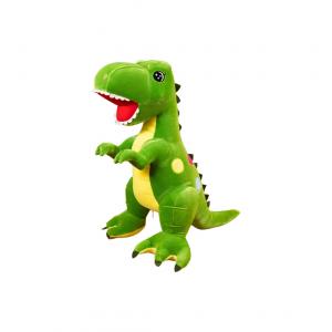 Плюшевая игрушка тираннозавр 45см/60см/70см/100см высота AZLCL, зеленый