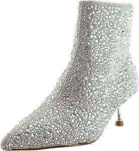Ботинки Betsey Johnson womens Ash, Silver