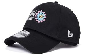 New Era Хлопковая бейсболка унисекс, Black