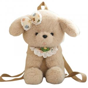 Mise Сумка-рюкзак для собаки с милым дизайном, West Highland White Terrier белого цвета, плюшевые игрушки в виде медведей