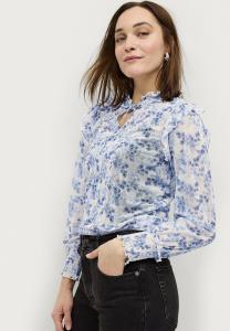 Блузка Ellos Collection, цвет blau weiß gemustert