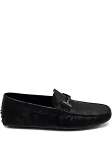 Мокасины с пряжкой T doppia Tod'S, черный