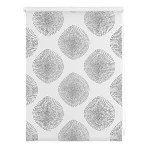 Затемняющие рулонные шторы Lichtblick Stripy Boho Drop, полиэстер - белый - 45 х 150 см