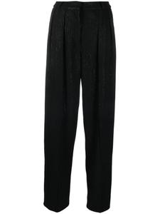 The Mannei 'Terras' straight-leg trousers, черный