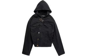 Джинсовая куртка женская Balenciaga, черный