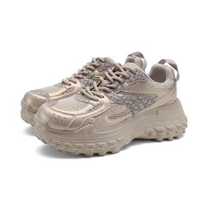 FOXER Износостойкие и легкие низкие повседневные туфли цвета хаки для женщин