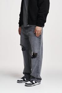 Джинсы-бойфренды ANDUIN RIPPED BAGGY 2Y Studios, серый деним