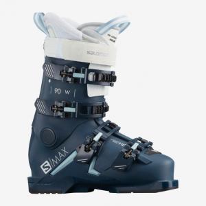 Горнолыжные ботинки Salomon S/MAX 90 W Petrol Blue / Sterling Blue / White