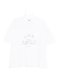 Футболка с принтом Bonsai, белый