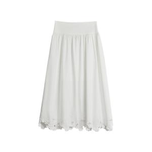 ELLE Повседневная короткая юбка Women's White
