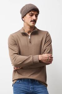 Хлопковый лонгслив Medicine, коричневый