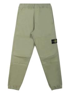Брюки с нашивкой Compass Stone Island Junior, зеленый