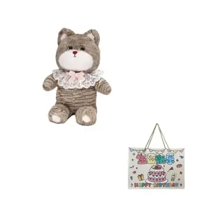 Плюшевая кукла Running Bib Kitten Dolls высота 50см длина 50см Mise