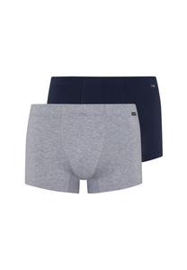 Набор из 2 боксеров в стиле ретро Cotton Essentials HANRO, цвет Light Melange Deep Navy Herren