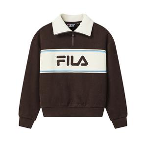 ORIGINALE Свитшот Женский Темный Земляной Оттенок FILA, коричневый