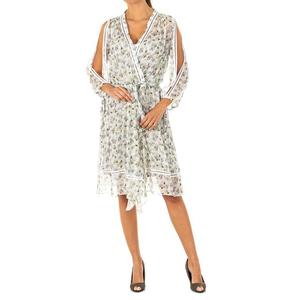 Эластичное платье с рукавами 3/4 и большим вырезом lwd009 женщина La Martina, мультиколор