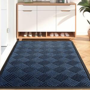 Dajiang Ковер 90x150 см для прихожей, грязеотталкивающий, самоочищающийся, нескользящий