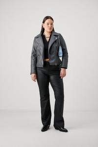 Брюки CARBLUSH FLARED COATED ONLY Carmakoma, черный