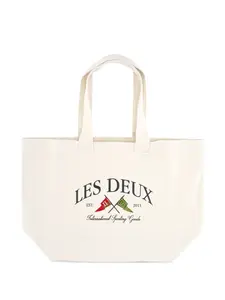 Сумка-тоут с логотипом Les Deux, белый