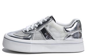 Женские противоскользящие и износостойкие дышащие низкие кеды для скейтбординга Junjali, бежевый