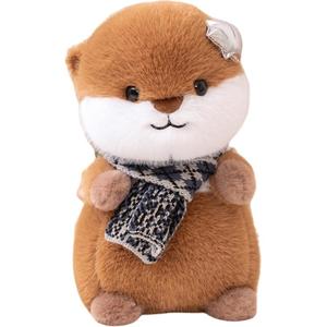 Милые креативные плюшевые игрушки выдры, высота 30 см BALITU, синий