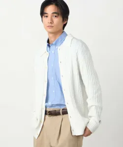 Кардиган с узором «косичка» Comme Ca Ism, цвет Off White