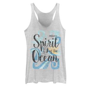 Майка с текстовым графическим рисунком Disney Moana Spirit Of The Ocean Waves для юниоров Disney