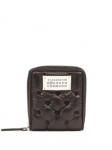 Кошелек с круговой молнией MAISON MARGIELA, коричневый