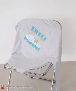 Длинная футболка с принтом Uni Print Coen, цвет Lt.Gray