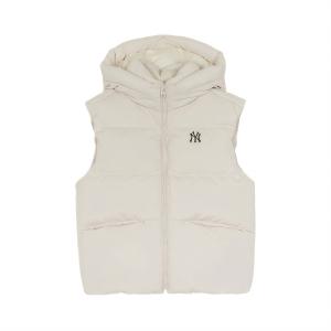 Пуховик New York Yankees FW25 детский MLB KIDS, кремовый