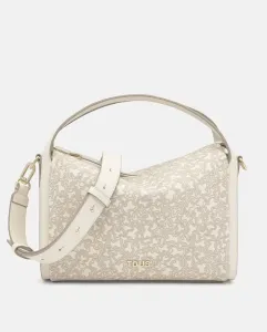 Средняя сумка на молнии Tous, бежевый