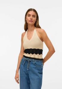 Топ VMFLORIDA Vero Moda, кремовый