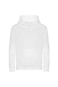Органическая толстовка с капюшоном AWDis, белый