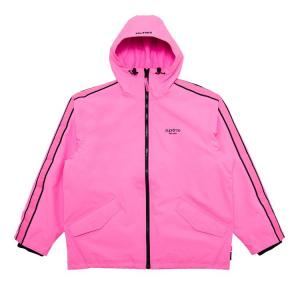 Куртка Supreme GORE-TEX Stripe Hooded Jacket, Fluorescent Pink