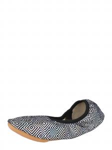 BECK Flats 'Silver Star' в черном цвете