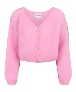 Укороченный кардиган из мохера Americandreams, розовый