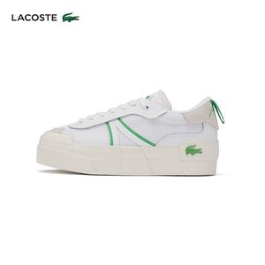 Кроссовки женские Lacoste из кожи, белый / кремовый