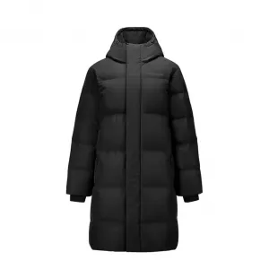 Skechers Пуховик мужской Carbon Black 0018 с капюшоном, умеренного кроя