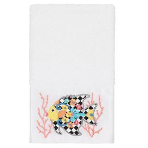 Linum Home Textiles Турецкий хлопок Feliz Набор украшенных полотенец из 3 предметов, светло-серый