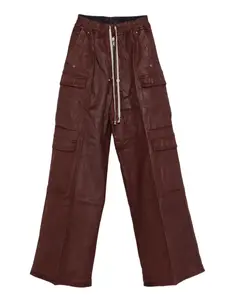 Брюки с карманами-карго и завязками на шнурке Rick Owens DRKSHDW, красный