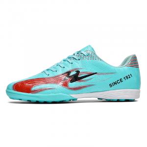 Легкие футбольные бутсы унисекс голубые DOUBLE STAR 88, для искусственного покрытия аква