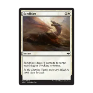 CCG Пескоструйная обработка (C) (Фольга), MTG - Fate Reforged