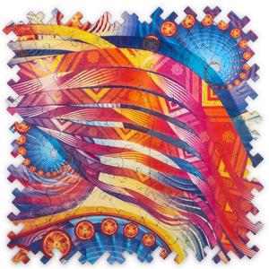 Пазл Параллельная абстракция 100 деталей Унидрагон UNIDRAGON