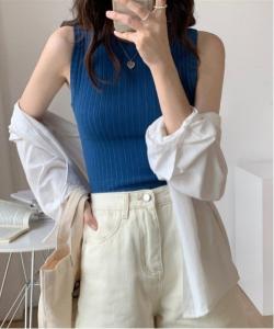 Простая вязаная майка Aimoha - Select -, цвет Blue