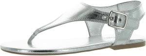Женские сандалии Calvin Klein Moraca Flat Sandal, Silver 098