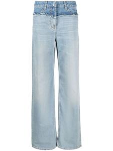 Прямые джинсы с заниженной талией Givenchy, синий