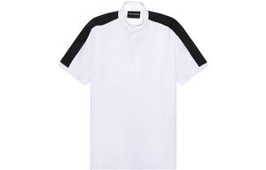 EMPORIO ARMANI Белая поло для мужчин