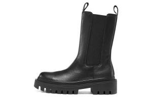 Женские сапоги Skechers зимние, черный