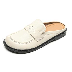 City camel Женские тапочки с закрытым носком на резиновой подошве абрикос, цвет Apricot