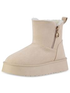 Ботильоны VAN HILL Winter Boots Adelaide, бежевый